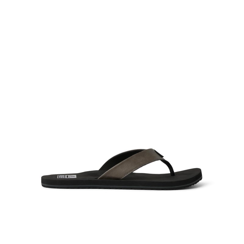 Reef Twinpin Mens Beach Flip Flop, Soft Cushion Footbed, Water Friendly, Grey, 7 - Image 5